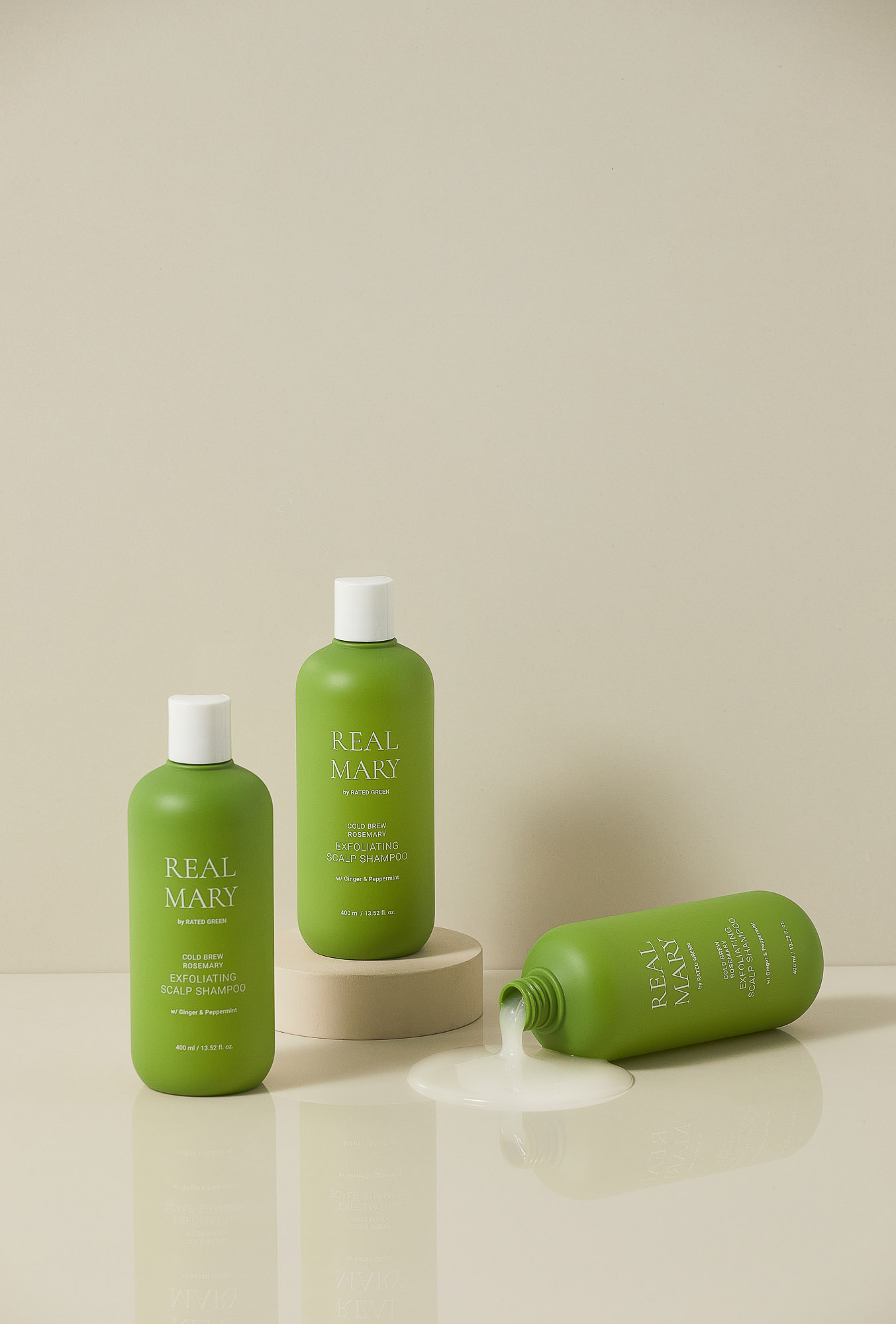 Глибокоочисний шампунь із соком розмарину Rated Green Real Mary Exfoliating Scalp Shampoo